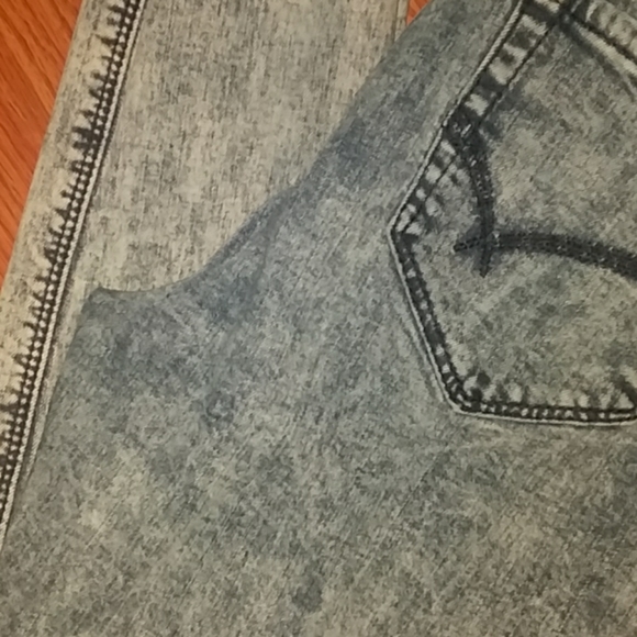 🎈 Bullhead Acid Washed Skinny Jean Jeggings # 107 - Picture 5 of 7